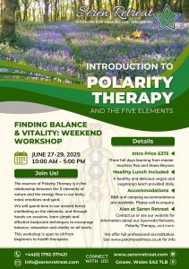 Flyer for Introduction to Polarity Therapy